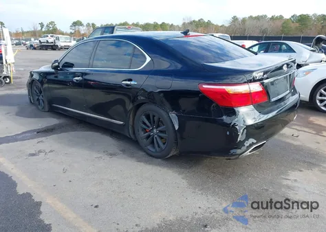 2010 Lexus Ls 460 L из США, поврежденный, VIN JTHDL5EF4A5002484